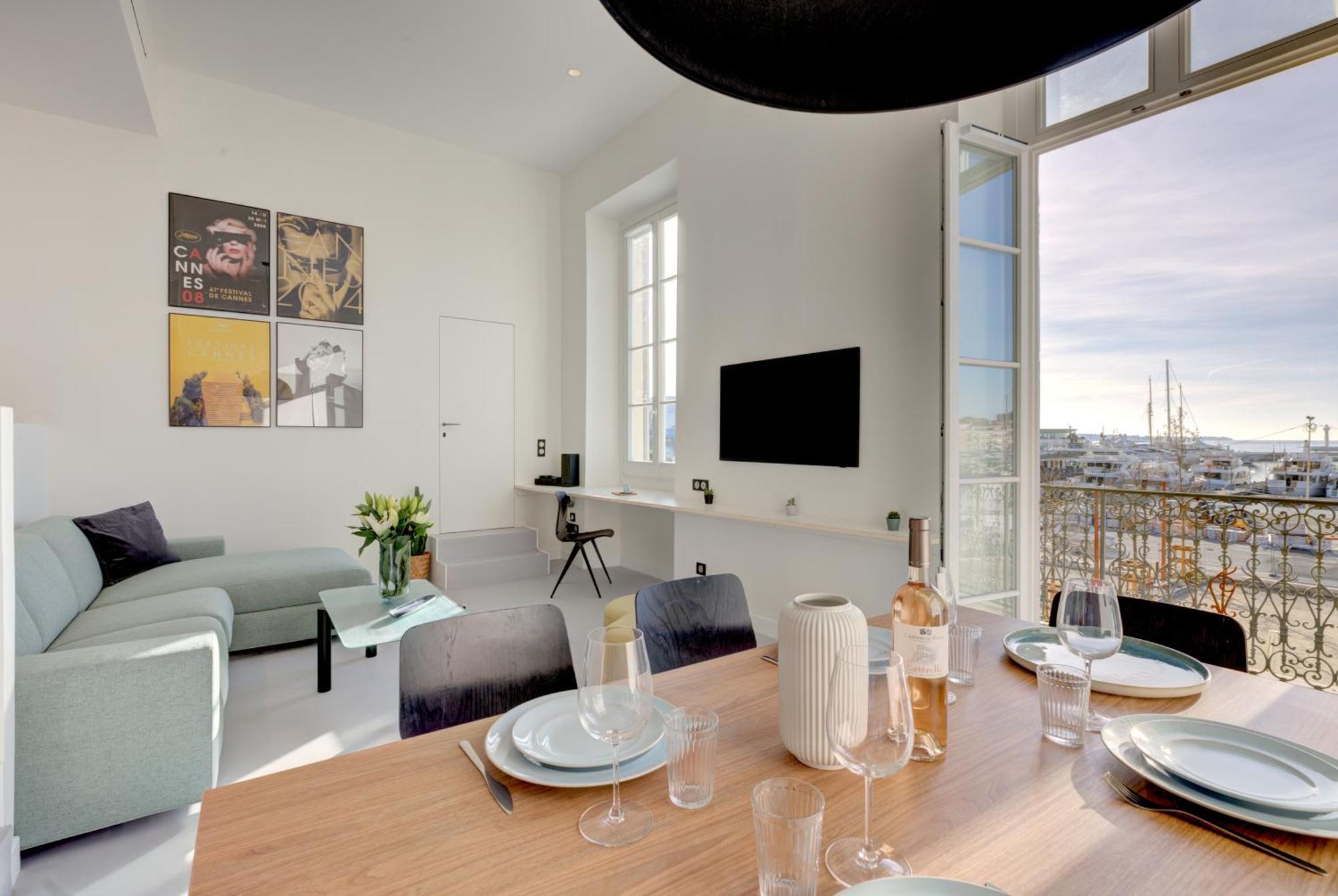 Immogroom - Appartements Luxueux - 2Min Du Palais - Vue Mer - Clim Cannes Dış mekan fotoğraf